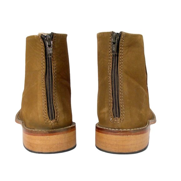 FREE PEOPLE Suede Split Western Booties Women's EU 41/ US 10 - Picture 4 of 9